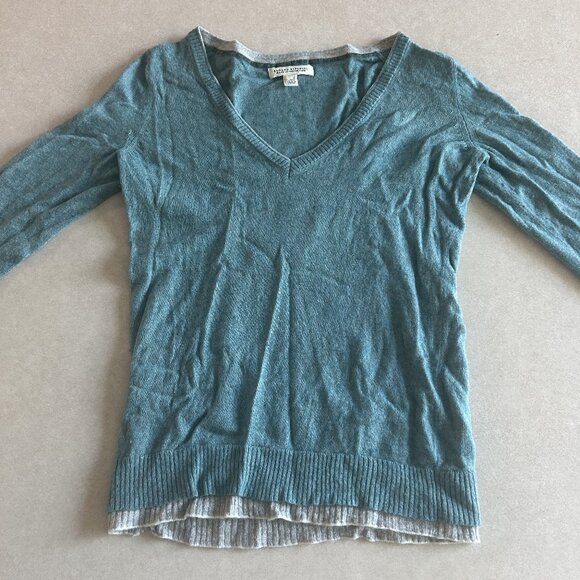 Banana Republic Wool / Cashmere Blend V-Neck Sweater ALT ASO Bella Swan - Picture 2 of 7